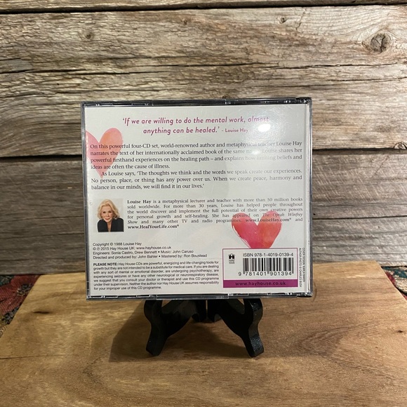 LOUISE HAY - You Can Heal Your Life, 4 CD Audiobook - Picture 5 of 5